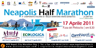 Locandina Neapolis Half Marathon 2011