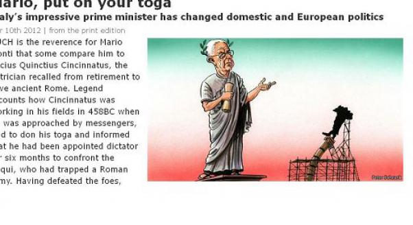 the economist monti