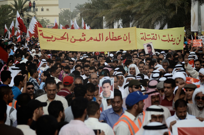 manifestazioni bahrain F1